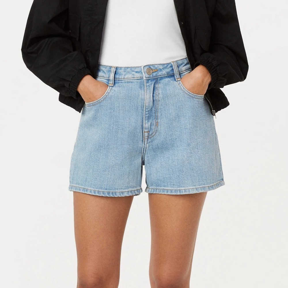 Frank & Oak ‘Stevie’ high-rise denim short